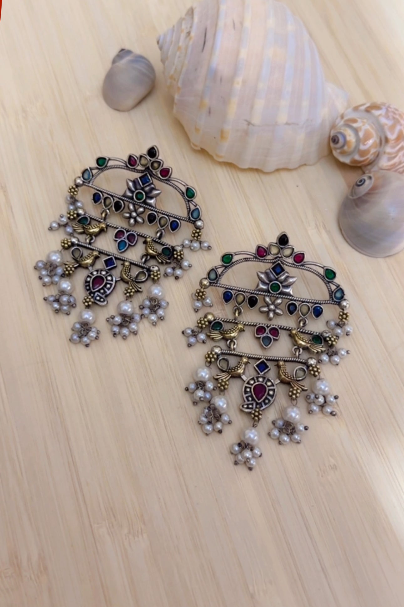 Gupchup Dual Tone Earrings