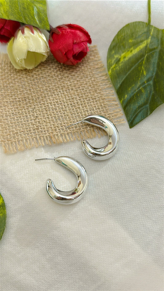 Hatke Hoops 8 in Silver