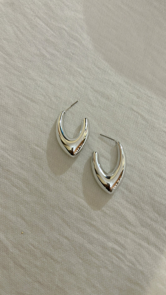 Hatke Hoops 9 in Silver