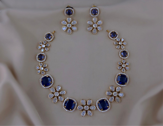 Ocean American Diamond & Polki Set