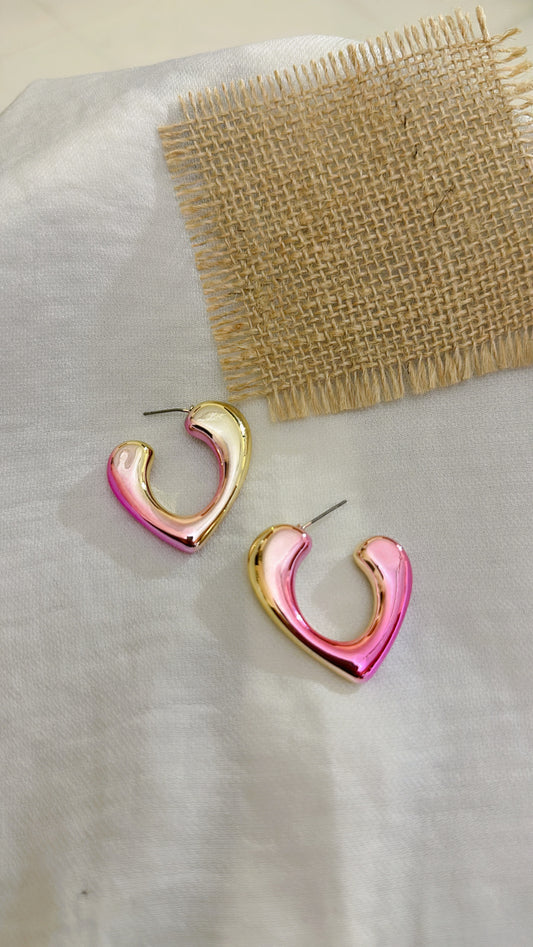 Holographic Hoops in Pink