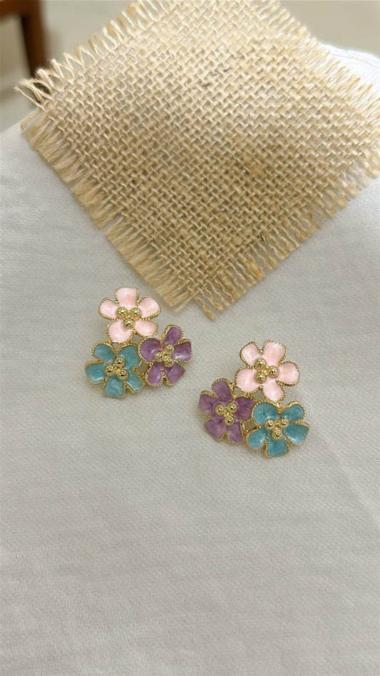 Multi Flower Studs