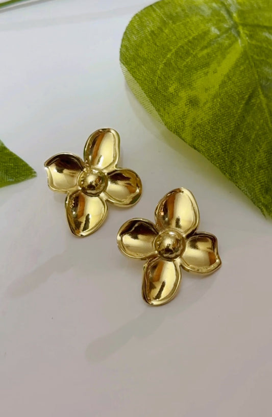 Golden Bloom Earrings