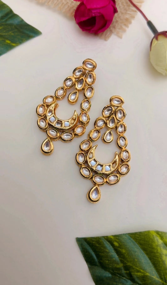 Shamiyana Kundan Danglers Size 2