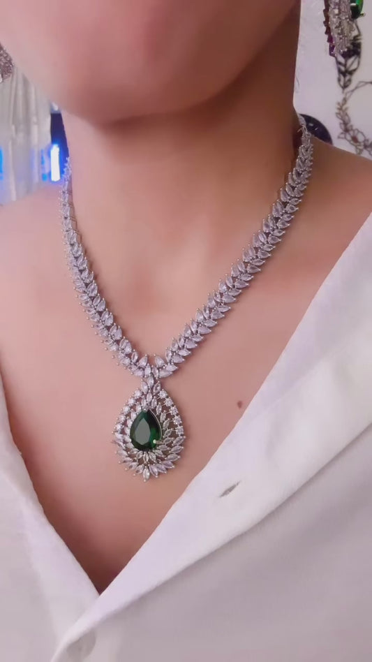Forest American Diamond Set